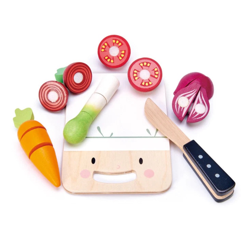 Mini Chef Chopping Board Wood Toy