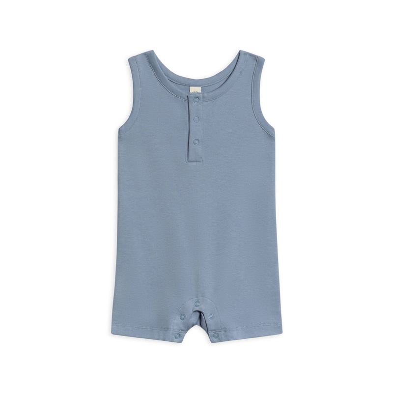 Organic Baby Nile Romper - Rain