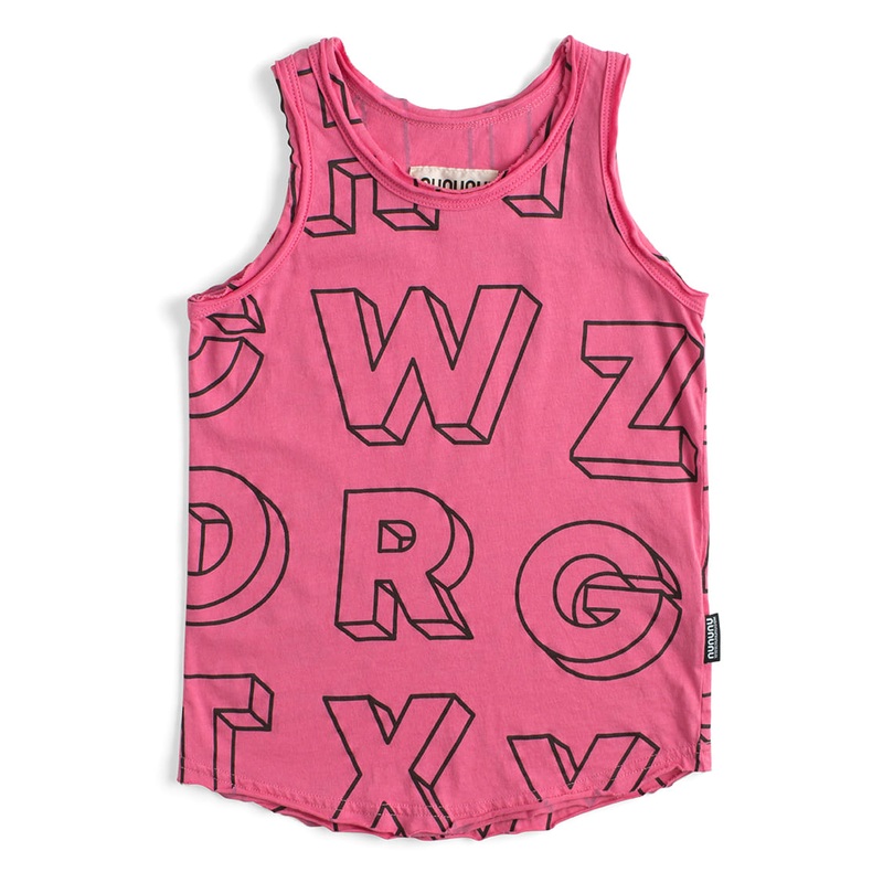 A to Z Tank Top Pink