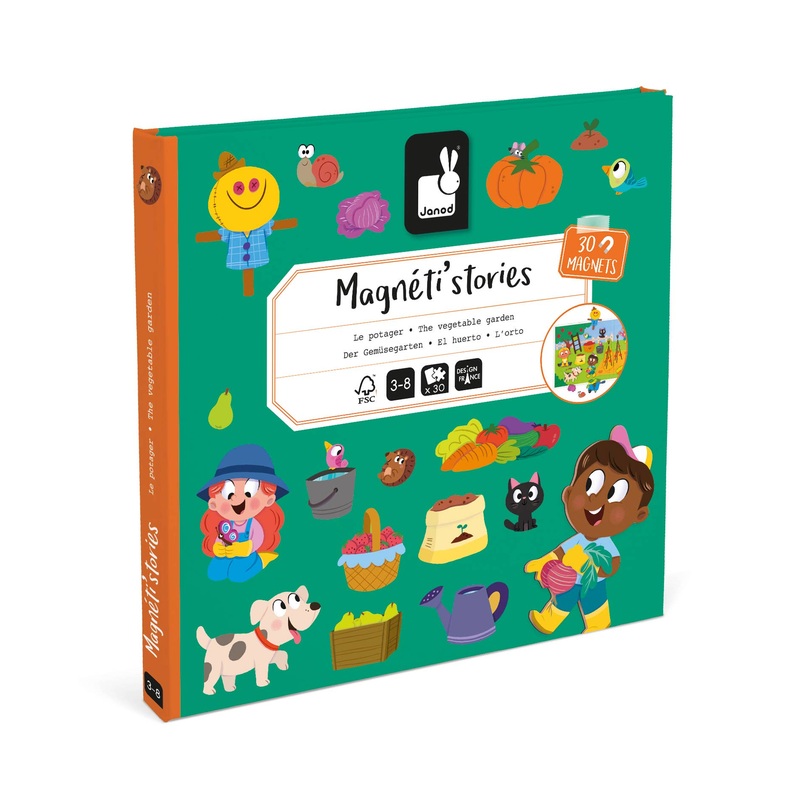Magnetic Book- Garden