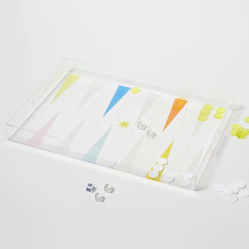 Cocktail Tray Backgammon Utopia