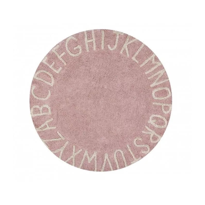 ABC Natural Round Rug - Vintage Nude