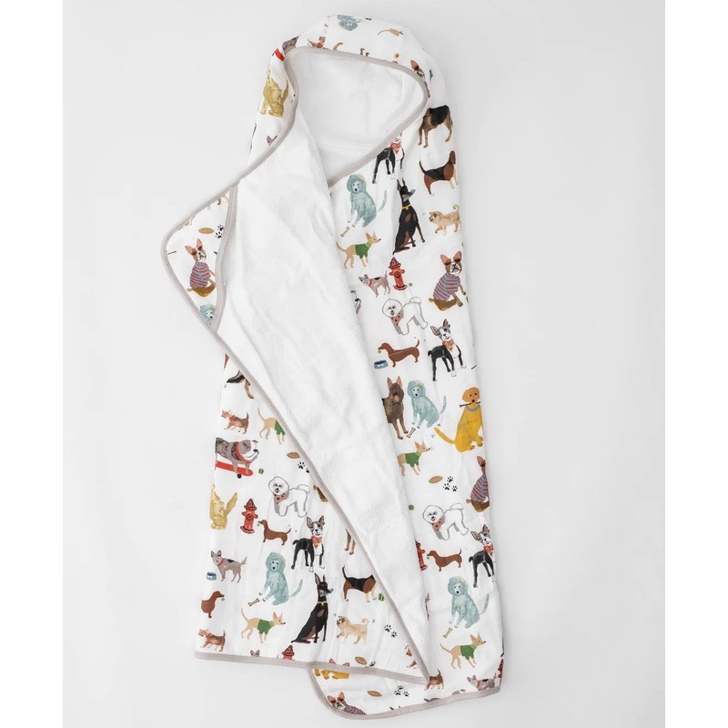 Woof Toddler Hooded Towel