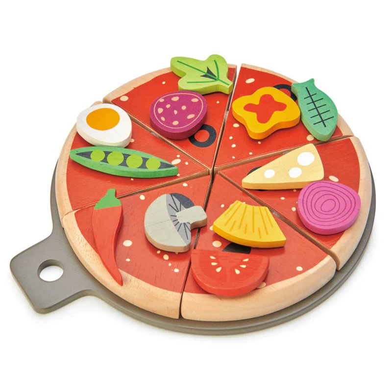 Pizza Party Wood Toy