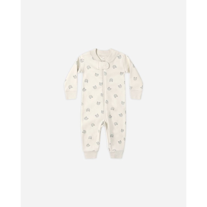 Zip Long Sleeve Sleeper - Bears