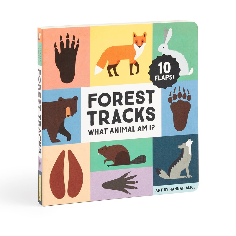 Forest Tracks: What Animal Am I? Board Book