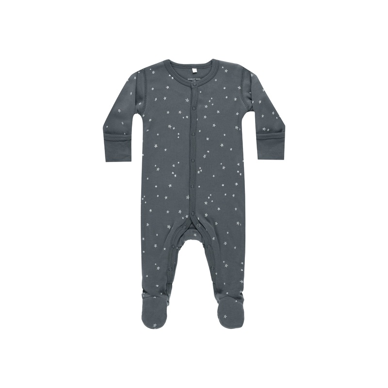 Indigo Stars Full Snap Footie