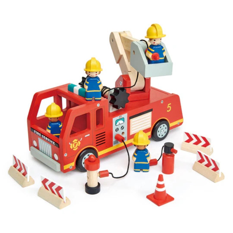 Fire Engine Wood Toy