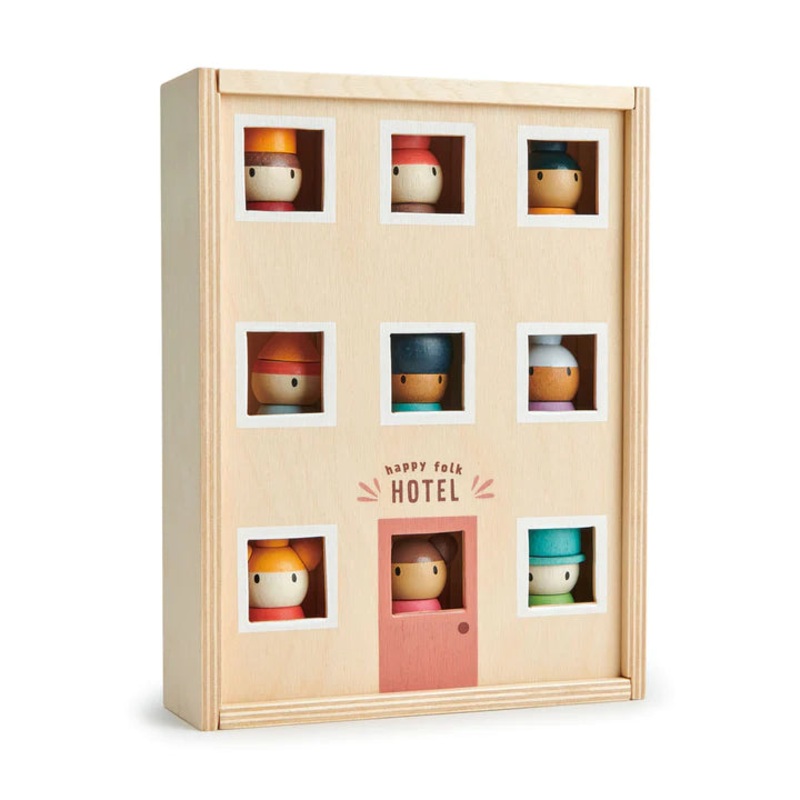 Happy Folk Hotel Wood Toy