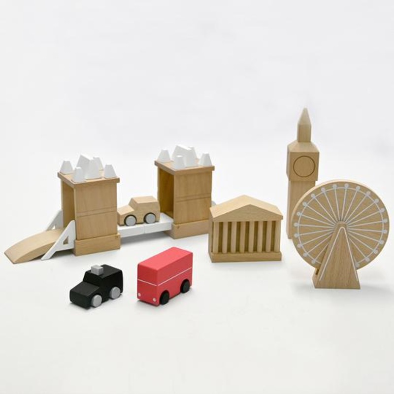 Machi Town - London Wooden Set