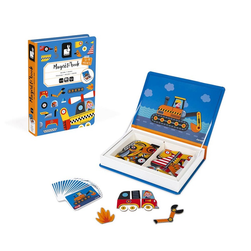 Magnetic Book - Racers