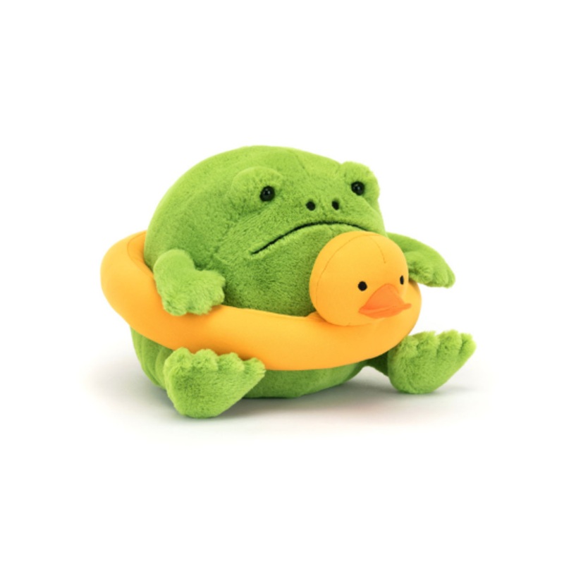 Ricky Rain Frog with Rubber Ring