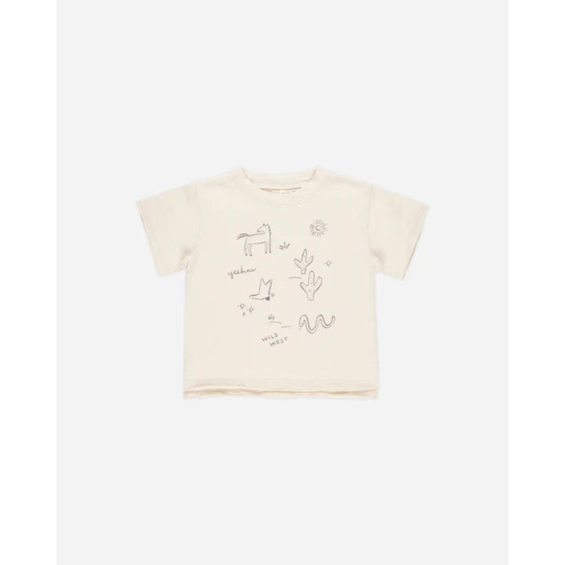 Wild West Raw Edge Tee