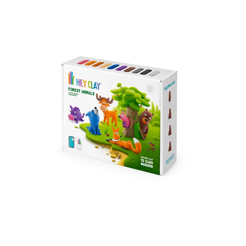 Hey Clay Forest Animals