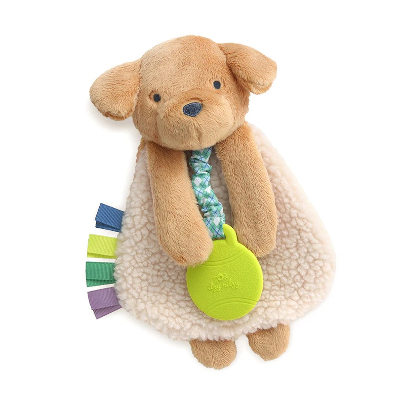 Itzy Lovey Plush and Teether Toy