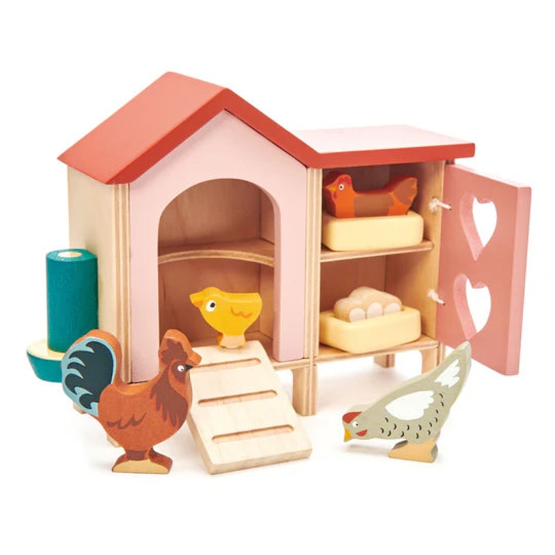 Chicken Coop Wood Toy