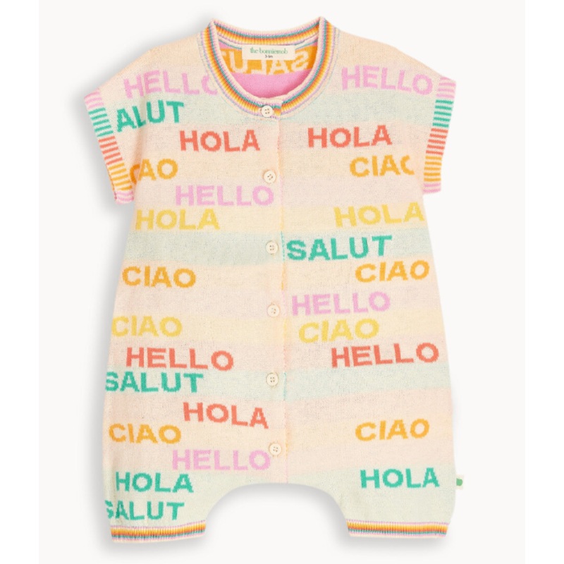 Hello Shorty Rainbow Playsuit