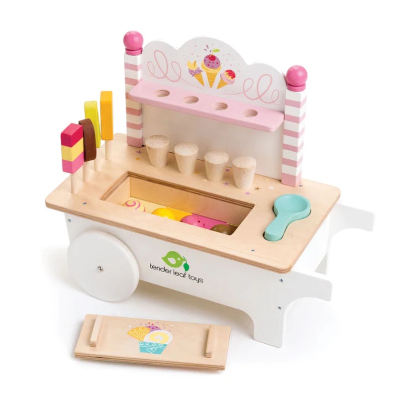 Ice Cream Cart Wood Toy