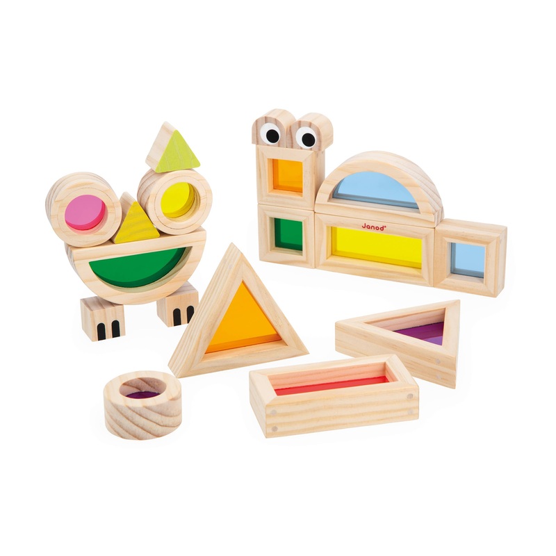 Sensory Translucent Stacking Blocks