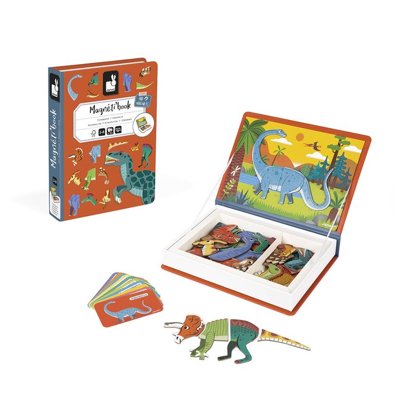 Magnetic Book - Dinosaurs