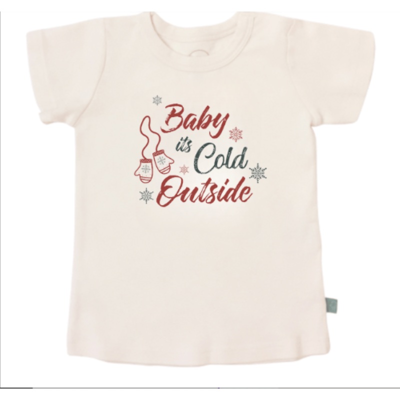 graphic tee | baby its cold outside