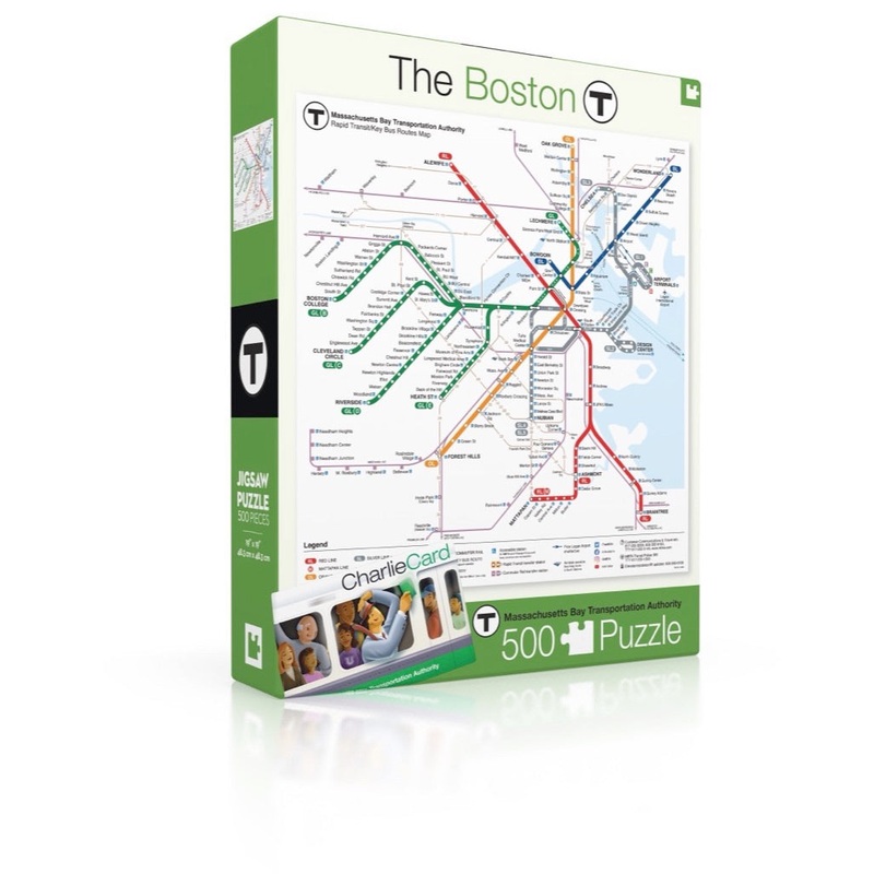 Boston T Map