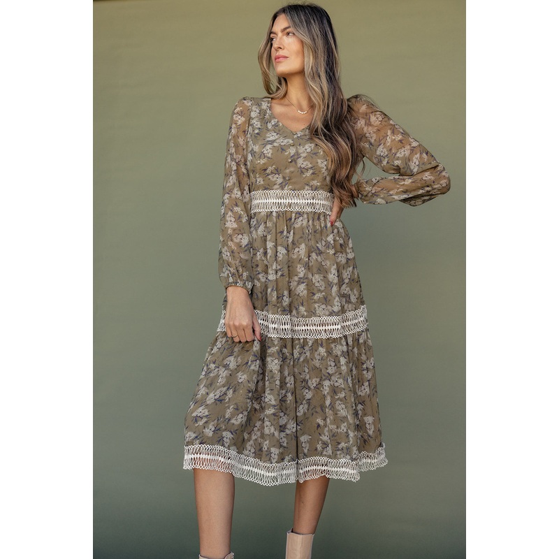 The Weight of Love Floral Dress