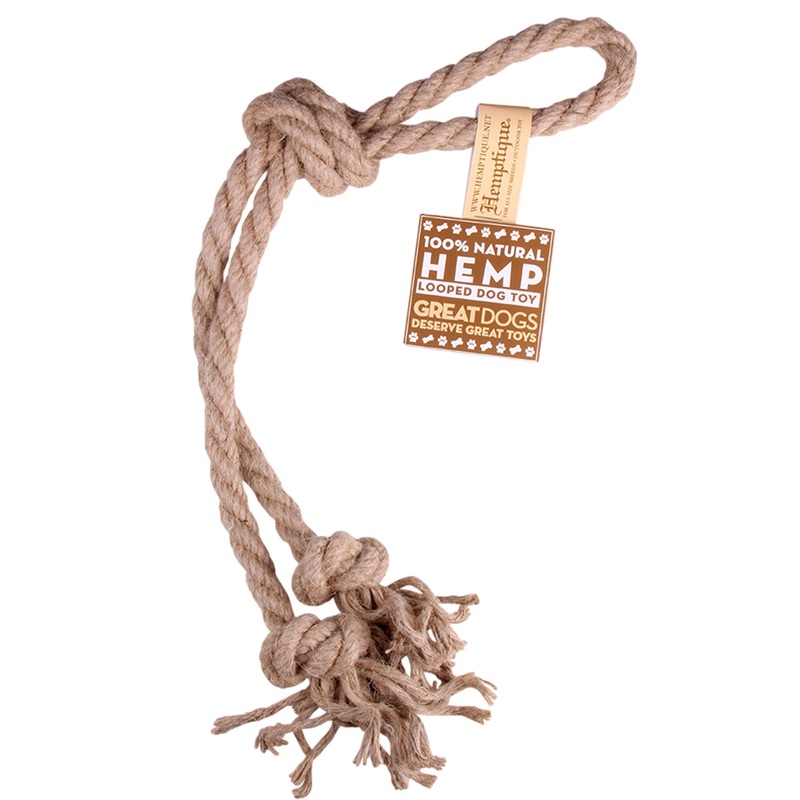 12mm Hemp Rope Loop Dog Toy