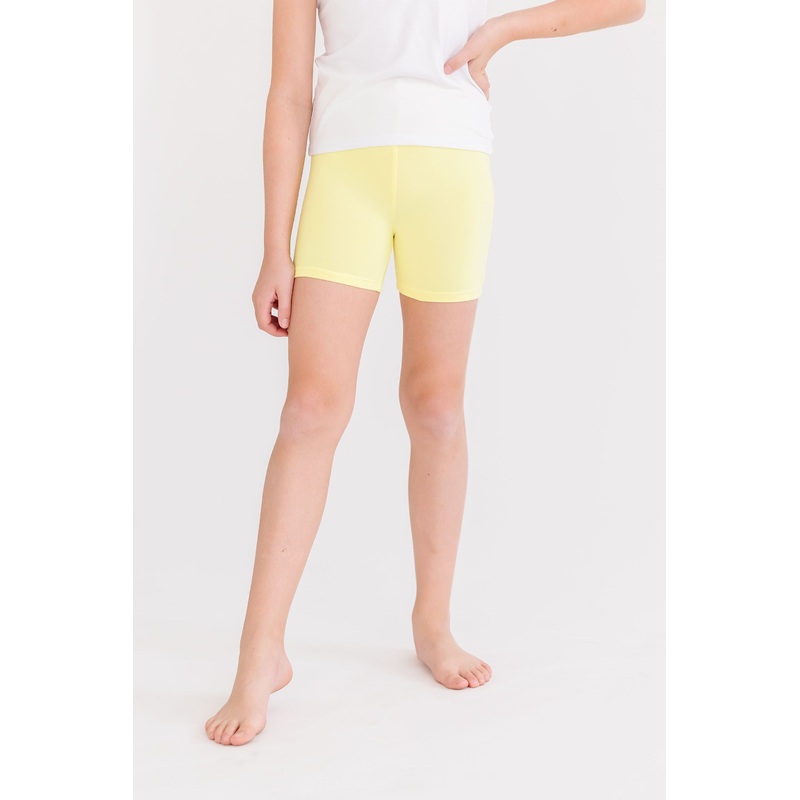 Yellow Twirl Shorts
