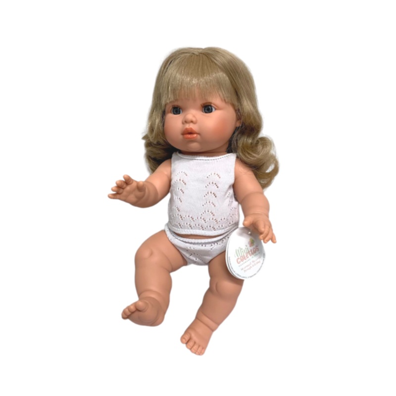 White Pajama Set for Dolls