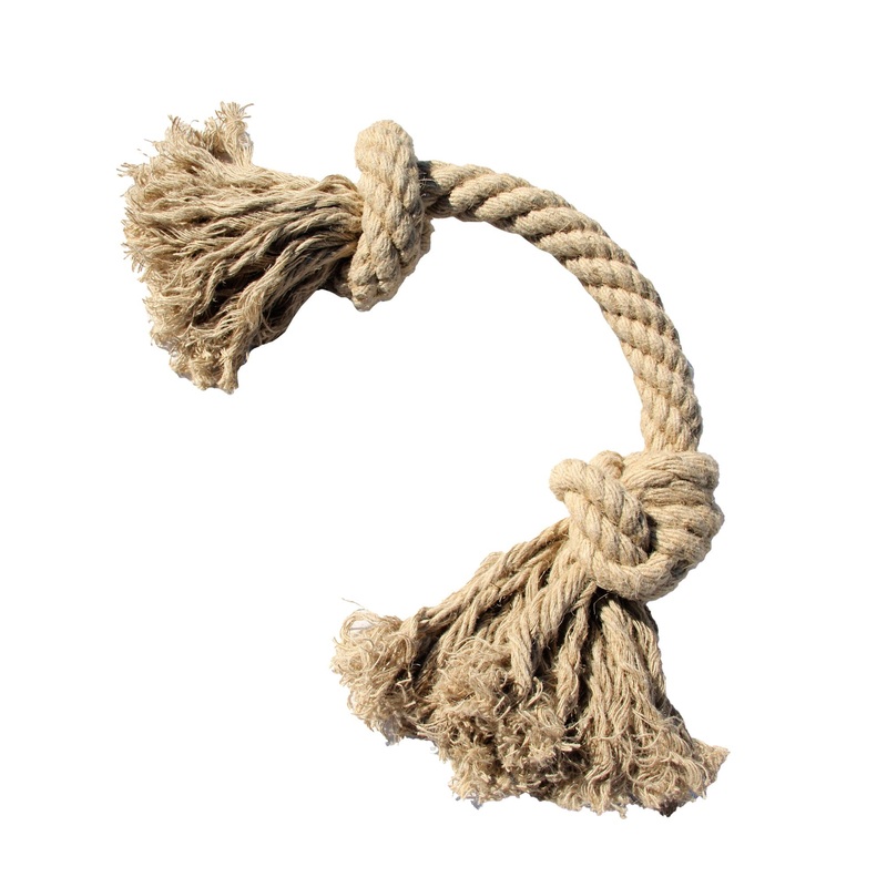 40mm Hemp Rope Tug & Pull Dog Toy