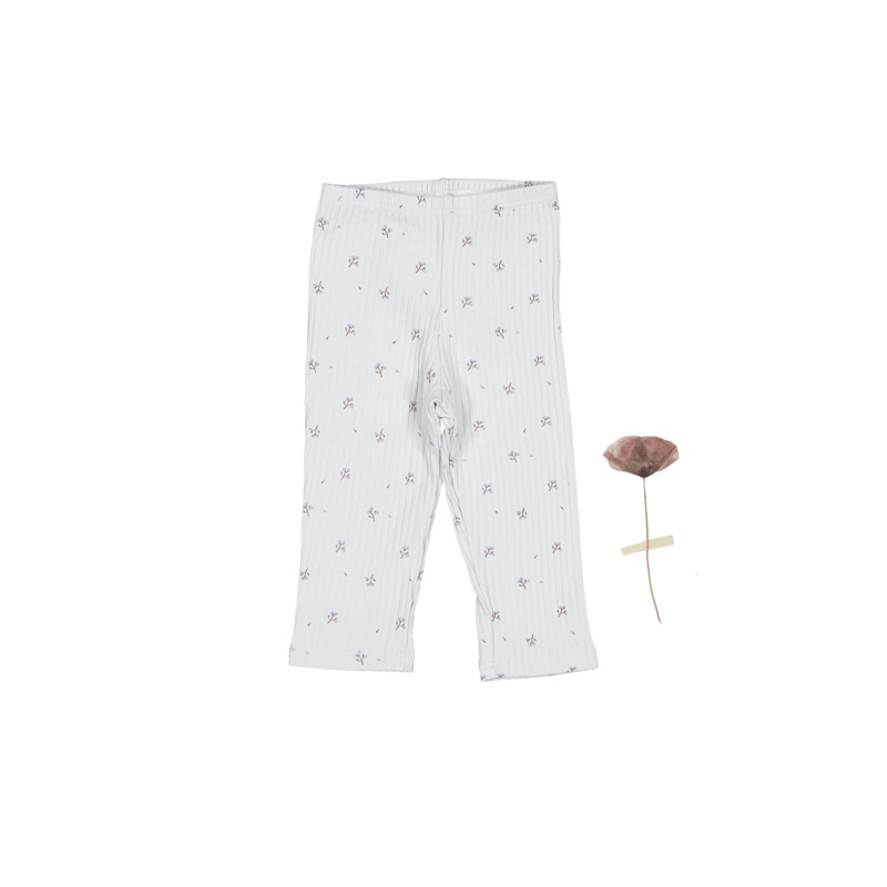The Printed Legging - Sky Blossom