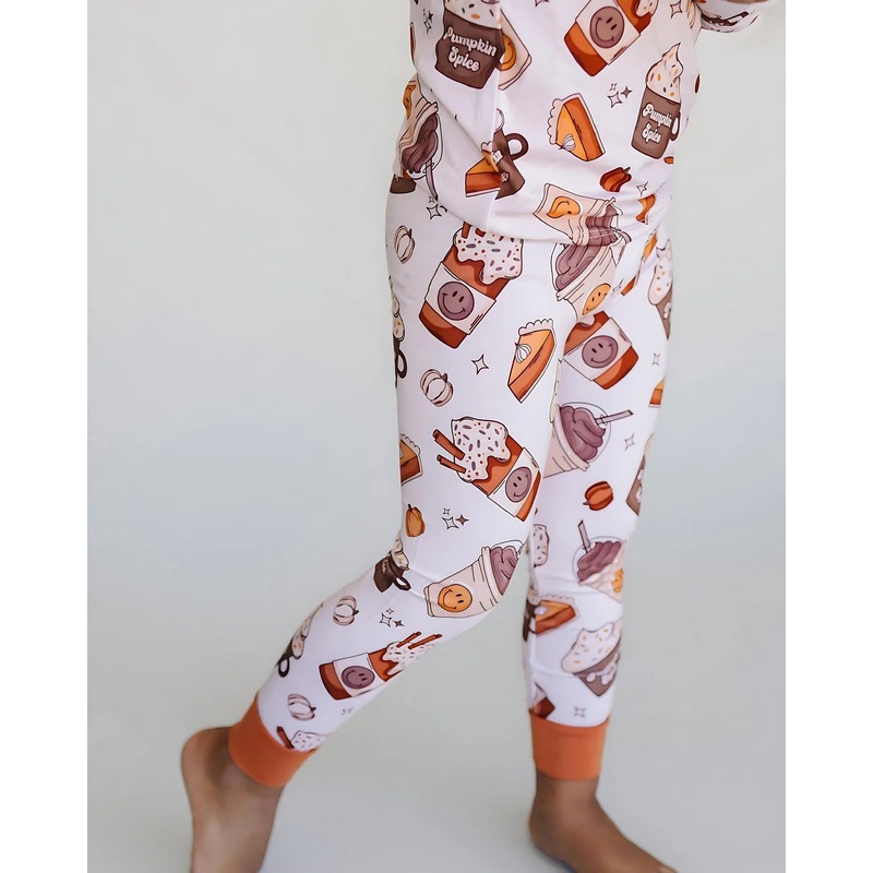 Bamboo Two Piece Set | Pumpkin Spice