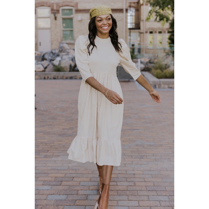 Run Around Town Quarter Sleeve Dress
