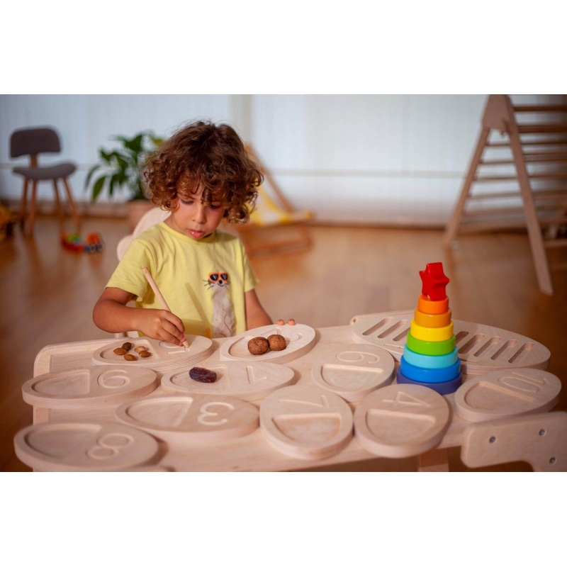 Wooden Tracing Board for Toddlers