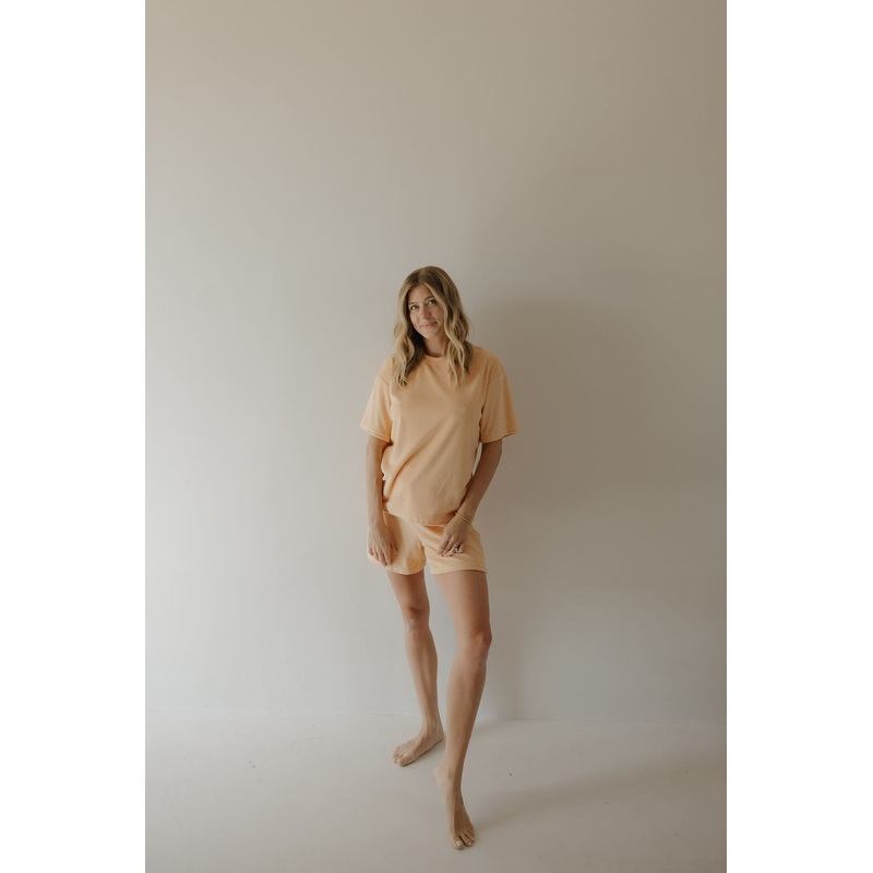 Women's Terry Short Set | Sherbert