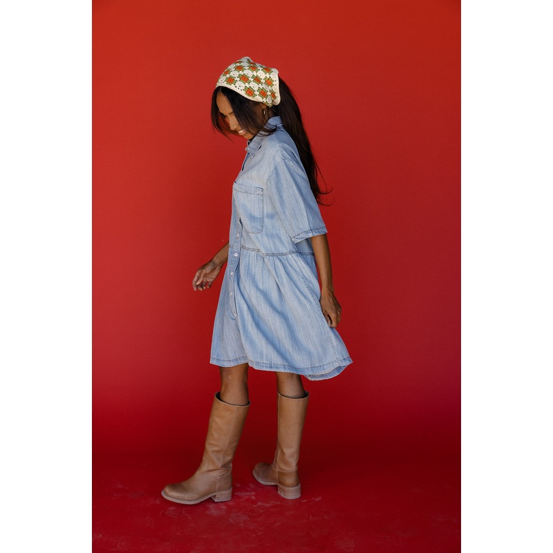 Tornado Alley Denim Dress