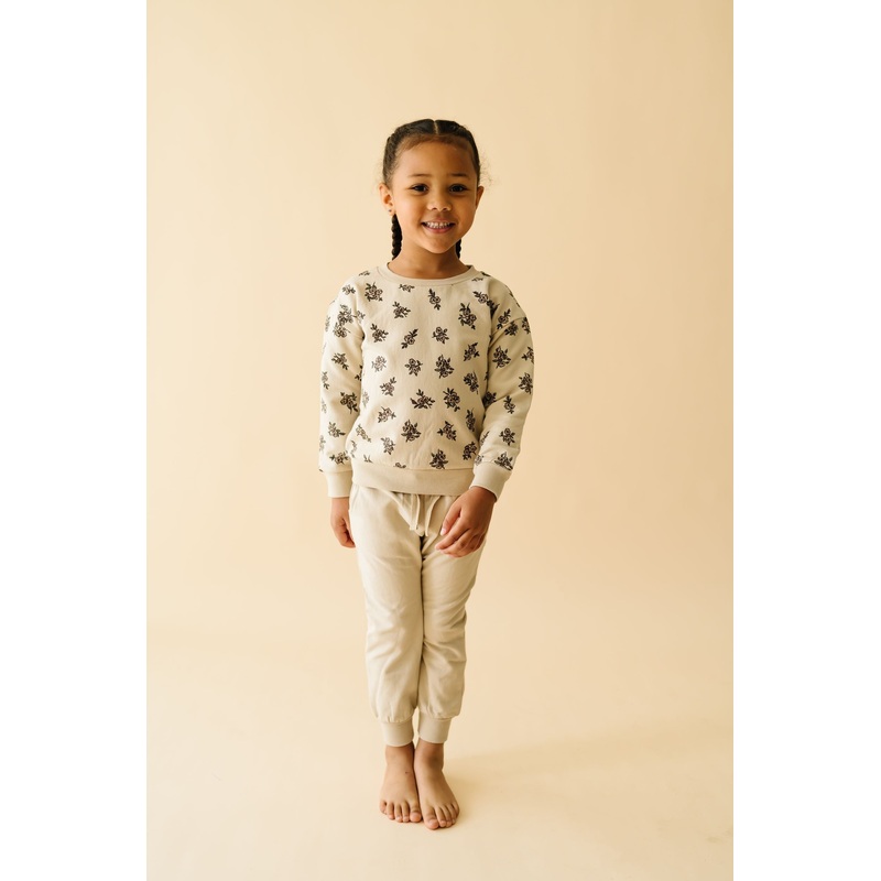 Organic Fleece Sweatshirt - Posy