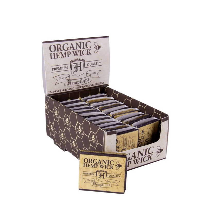 20-Pack Pocket Hemp Wick Booklet