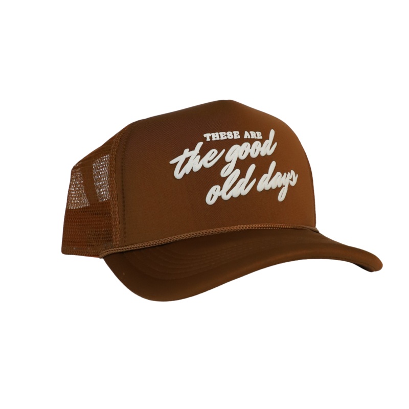 Good Old Days Trucker Hat - Brown