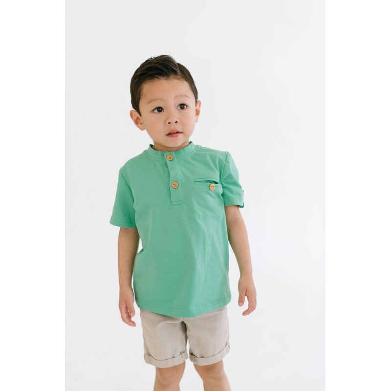 Alex Tee in Sea Green