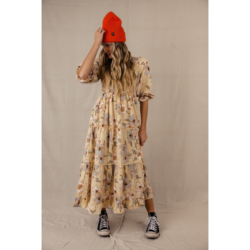 Cant Help Myself Floral Midi