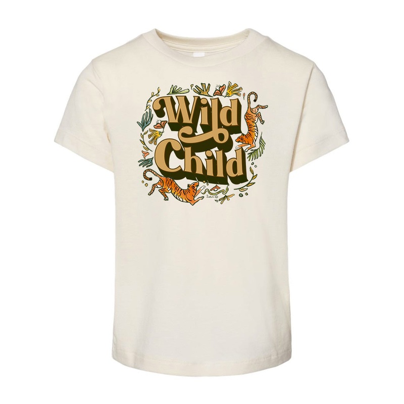 Wild Child - Natural [Children's Tee]