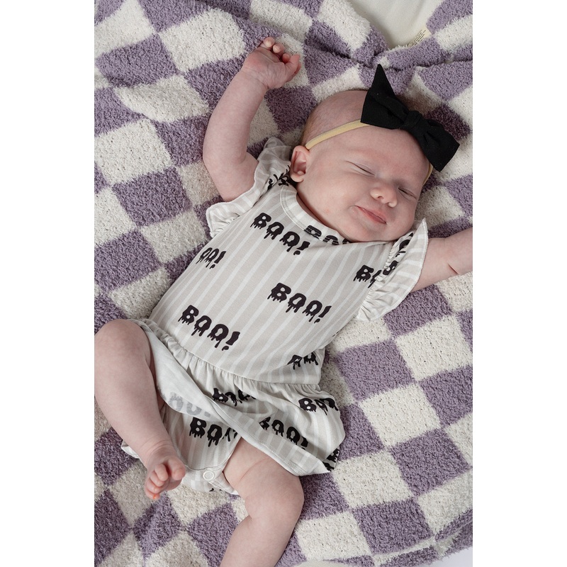 Bamboo Ruffle Romper | Boo!