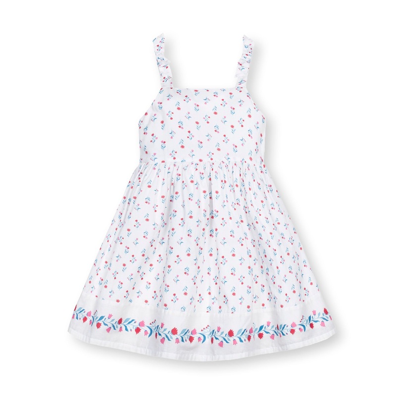 Organic Border Hem Sundress