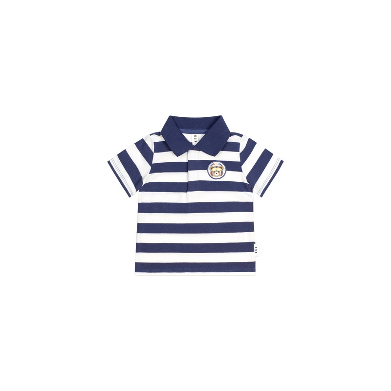 Huxbaby - Stripe Polo Tee - HB2124S25