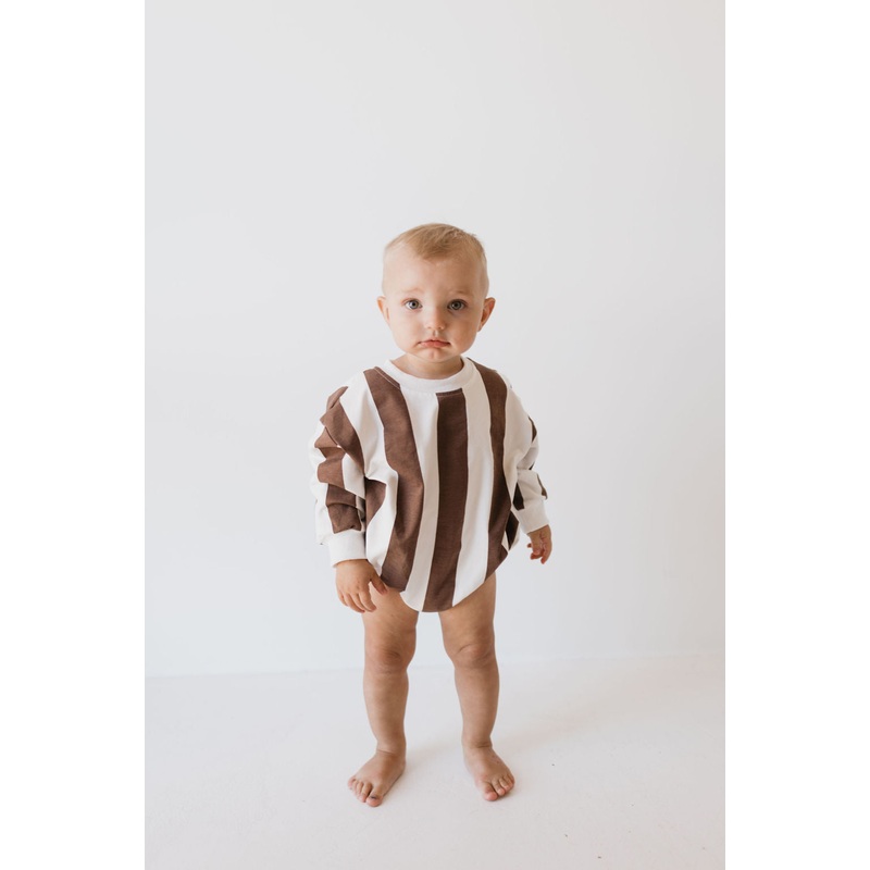 Sweatshirt Romper | Coffee Shoppe