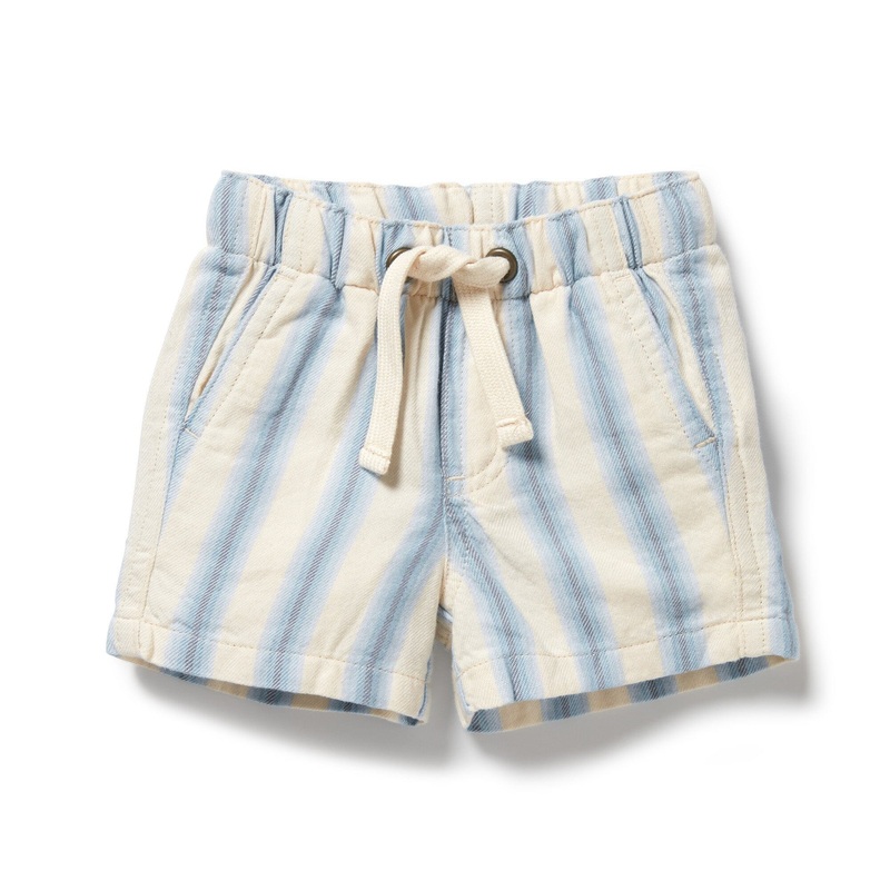 Wilson & Frenchy - Organic Short | Deep Blue Stripe