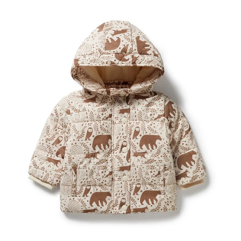 Wilson & Frenchy - Puffer Jacket | Winter Forest