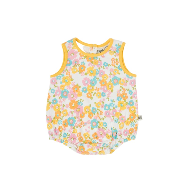 Goldie & Ace - Flower Child Bubble Romper